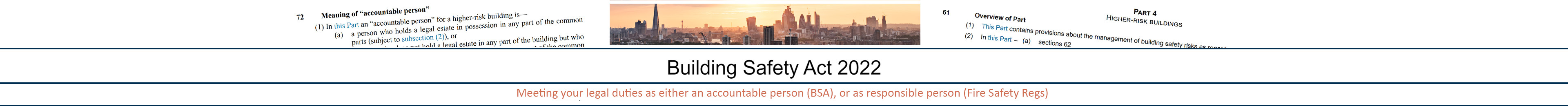 Building Safety Act 2022: Management and Compliance